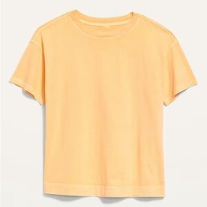 Old Navy | Yellow Short-Sleeve Crewneck Vintage Easy T-Shirt